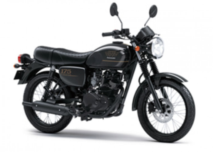 Kawasaki W175 Black Style Hadir dengan Gaya Macho serta Elegan, Ini Spesifikasi Rinci dan Harganya