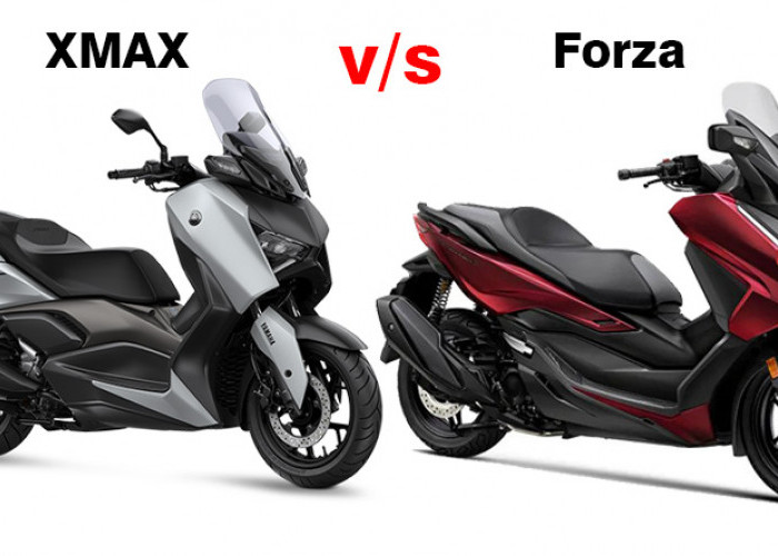 Review Keunggulan Yamaha XMAX vs Honda Forza, Mana yang Lebih Cocok untuk Turing dan Sehari-Hari?