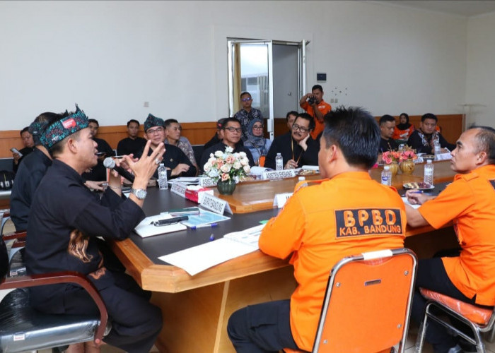 Susun Kajian dan Data Komprehensif, Bupati Bandung Instruksikan Pembahasan Kenaikan Tipelogi BPBD