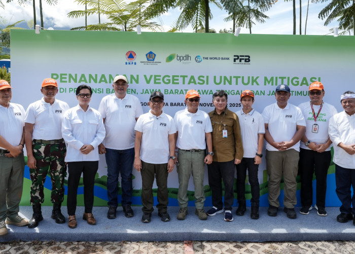 Menko PMK, BNPB, dan EIGER Adventure Land Bergerak: Penanaman untuk Mitigasi Bencana dan Restorasi Ekosistem