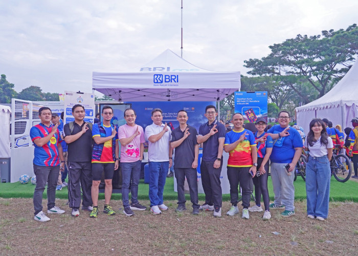 Dukung Gaya Hidup Sehat, BRI Regional Office Bandung Hadirkan Promo Berlipat di Indomaret Fun Bike 2026