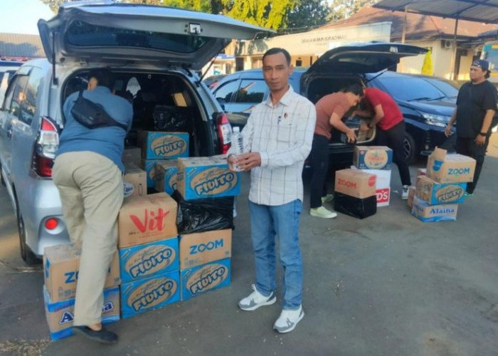 Polres Garut Gagalkan Peredaran 1.100 Botol Miras Oplosan Siap Edar