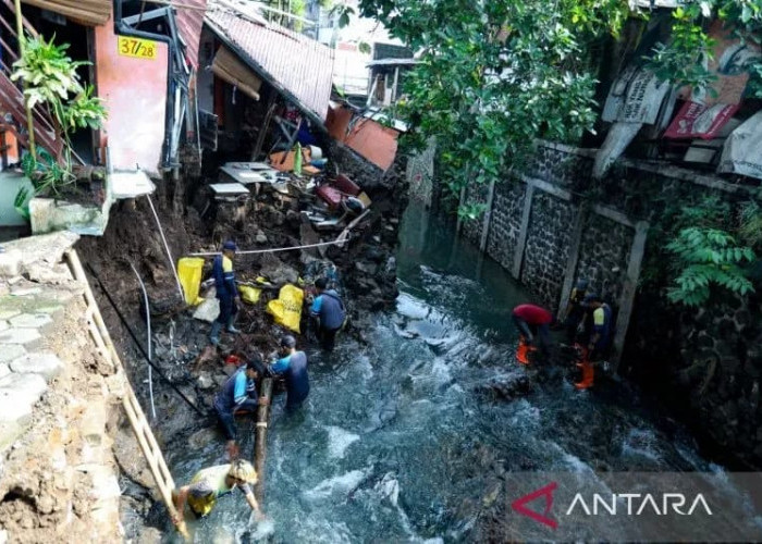 Pemkot Bandung Segera Memperbaiki Tanggul Jebol di Sungai Citepus