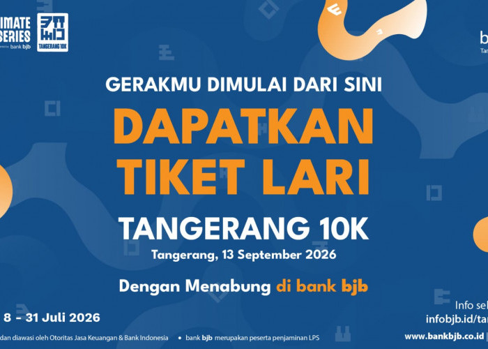 Begini Cara Mudah Anti Ribet  Dapat Tiket Lari Tangerang 10K