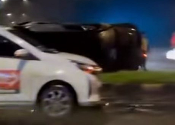 PJR Jagorawi Sebut Mobil yang Terguling di Baranangsiang Akibat Selip Ban