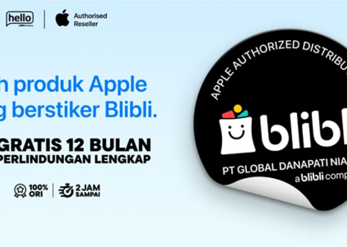 Gratis Asuransi 1 Tahun untuk Pembelian Produk Apple di Blibli