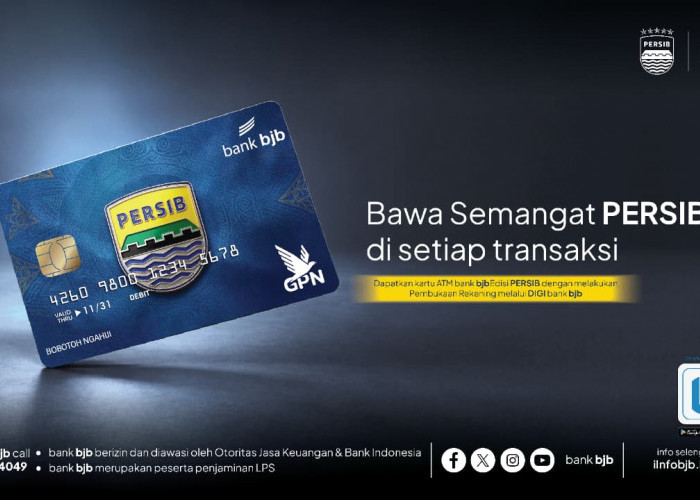 Perkuat Ekosistem Digital dan Komunitas, bank bjb Hadirkan Kartu ATM bank bjb Edisi PERSIB