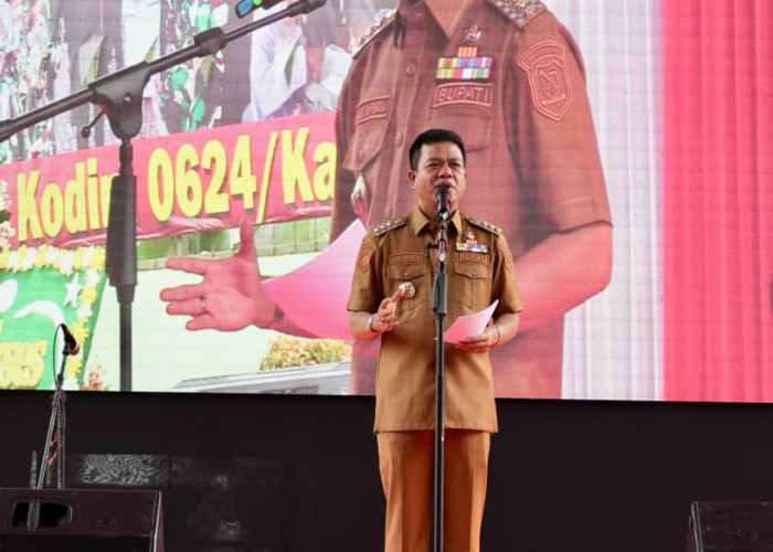 Deklarasi Damai, Bupati Ajak Ormas Jaga Stabilitas Keamanan di Kabupaten Bandung