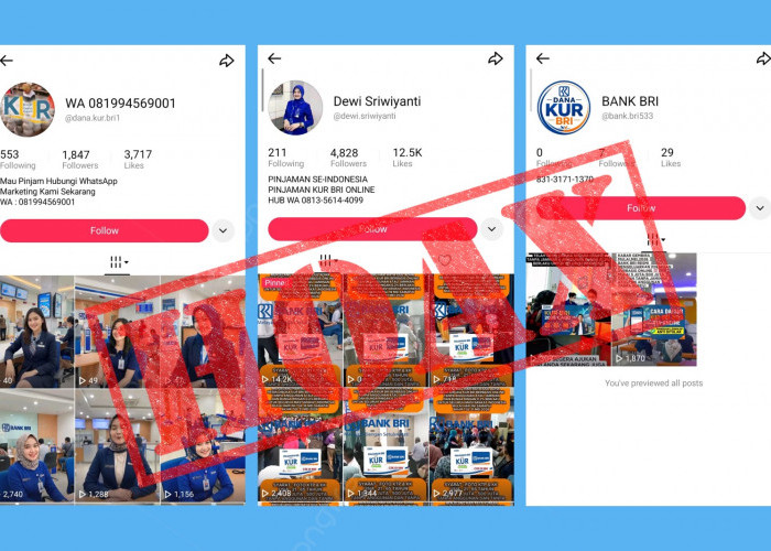 Masyarakat Wajib Waspada Modus Penipuan, BRI Tegaskan Pengajuan KUR Tidak Ditawarkan Secara Online