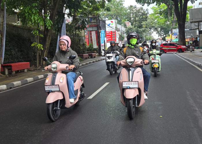 Chic Vibes, Classy Ride: Yamaha Jawa Barat Berkolaborasi dengan Jurnalis Lifestyle Bisnis Bandung