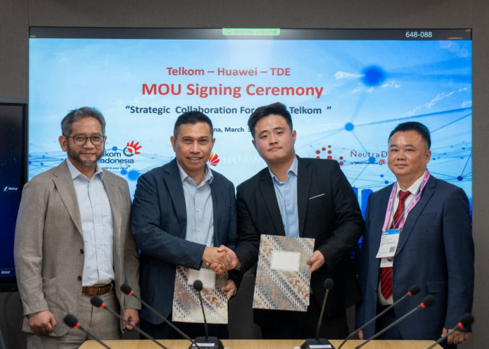 TelkomGroup dan Huawei Teken MoU Strategis untuk Perkuat Infrastruktur Digital dan Ekosistem Data Center