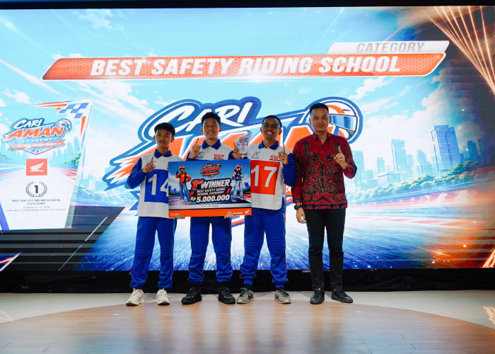 SMK Binaan Honda Asal Cimahi Ukir Prestasi Nasional di Cari Aman Academy 2026