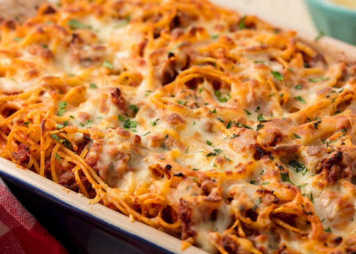 Cara Membuat Spaghetti Brulee Super Lezat