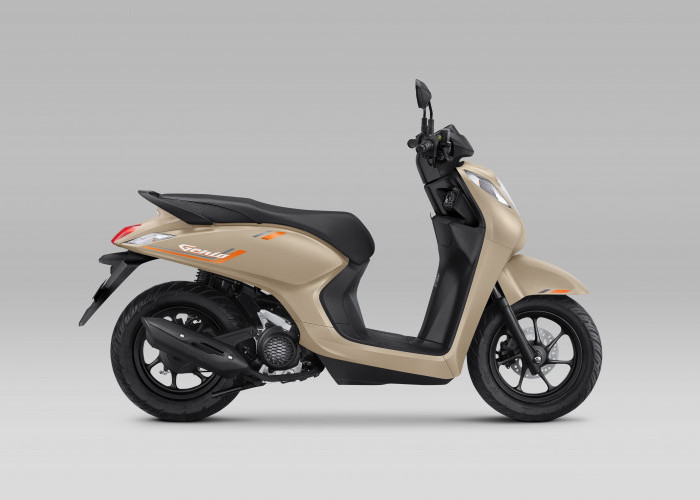 New Honda Genio Tampil Kalcer Makin Retro dengan Warna Baru