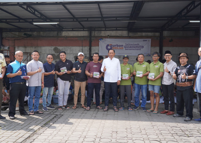BRI RO Bandung Gelar Penyembelihan Hewan Qurban, Wujud Kepedulian Insan BRILian