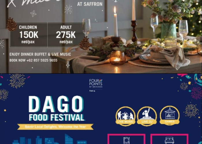 Four Points by Sheraton Bandung Suguhkan Dua Perayaan Akhir Tahun, Mulai dari Tema 'Forest & Fir X’mas Dinner'