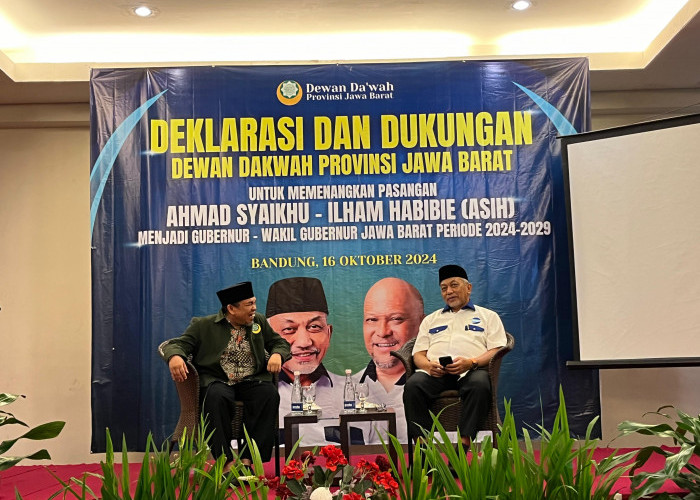 Deklarasi Dukungan, DDII Jabar Dukung Penuh ASIH di Pilkada 2024