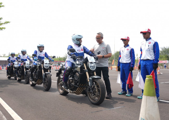 17 Tahun Cetak Agen Perubahan, AHM Kalibrasi Kompetensi Instruktur Safety Riding Terbaik se-Indonesia