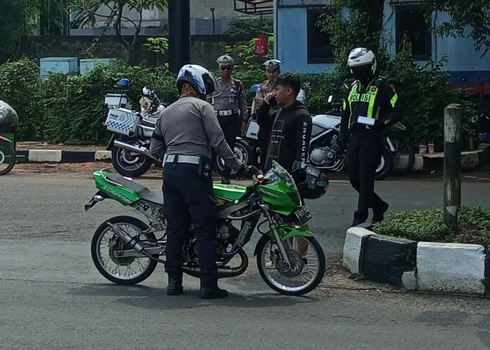 Hari Kedua Operasi Patuh Lodaya 2025, Polisi Tindak 180 Pelanggar di Bogor