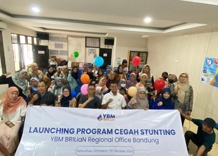 BRI melalui YBM BRILiaN Region 9 Luncurkan Program Cegah Stunting di Kota Bandung