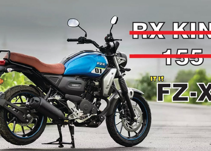 All New RX King 2023 Berganti Nama Menjadi Yamaha FZ-X dengan Desain Retro Modern? Lebih Tangguh dan Sporty!