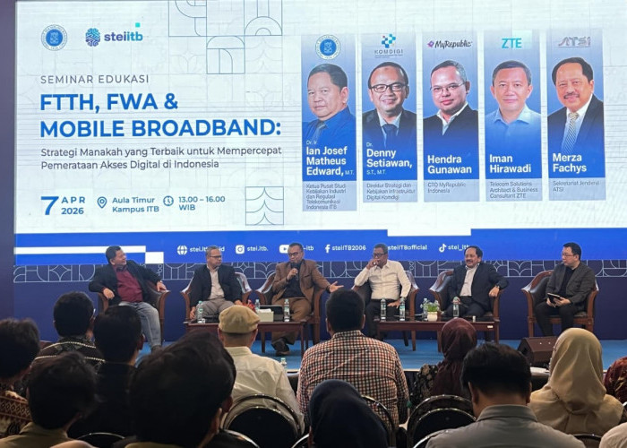 ITB Satukan Industri Telekomunikasi, FTTH dan FWA Jadi Kunci Pemerataan Internet Nasional