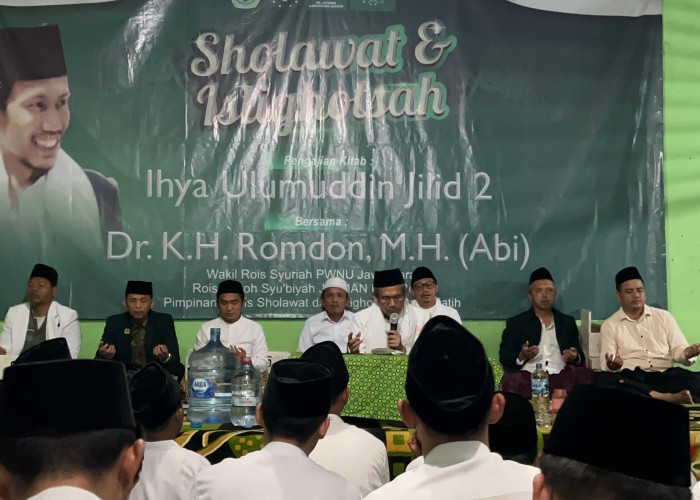 Lewat Ngaji Kitab Ihya, PCNU Bogor Serukan Tingkatkan Etos Kerja