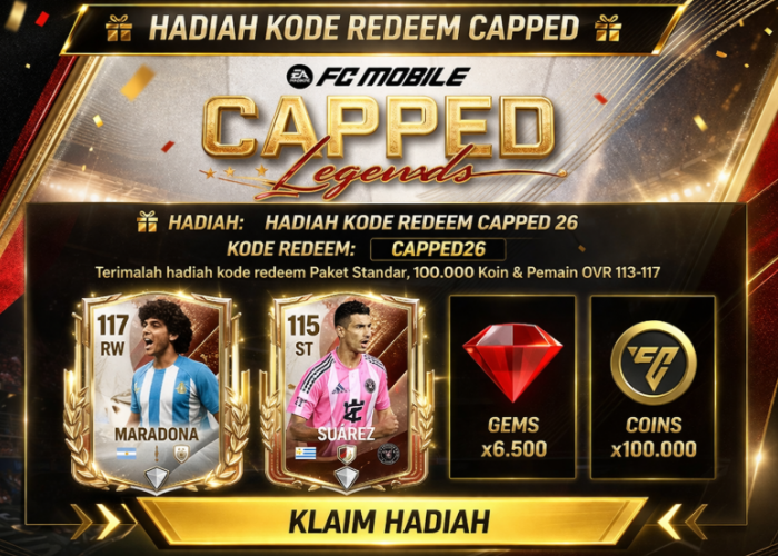 Resmi Rilis! 25 Kode Redeem FC Mobile Terbaru 30 Maret 2026, Bonus Gems dan Koin