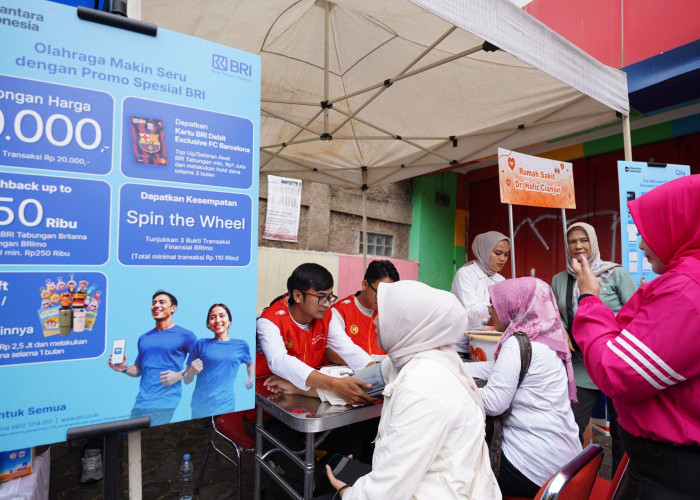 Semarakkan Gaya Hidup Sehat, BRI Boyong Keseruan dan Promo Melimpah Lewat BRImo di Cianjur