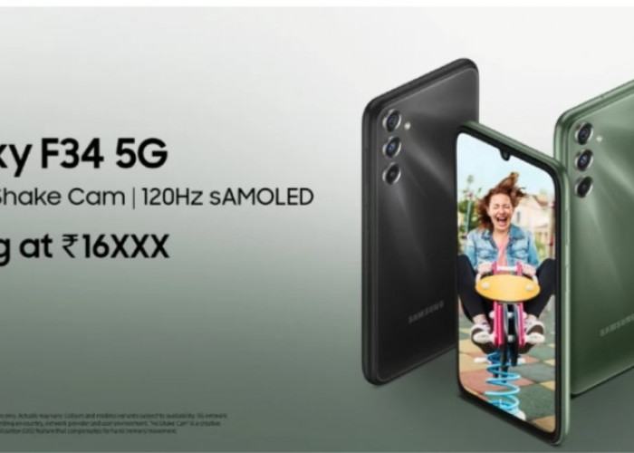 Samsung Galaxy F34 5G HP Spek Mewah dengan Baterai 6000mAh & Kamera 50MP, Debut di India!