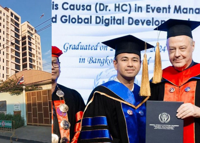 WNI di Bangkok Tak Temukan Kampus UIPM Tempat Raffi Ahmad Dapat Gelar Doctor Honoris Causa