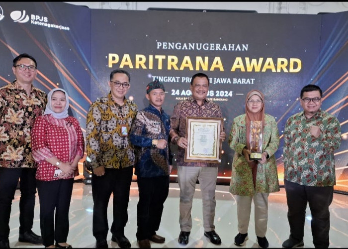 Berkat Dukungan Bupati Kang DS, Pemkab Bandung Juara 1 Paritrana Award Tingkat Jabar