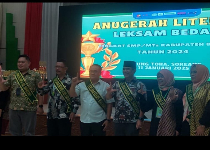 Anugerah Literasi Leksam Bedas Tingkat SMP/MTs Digelar di Kabupaten Bandung