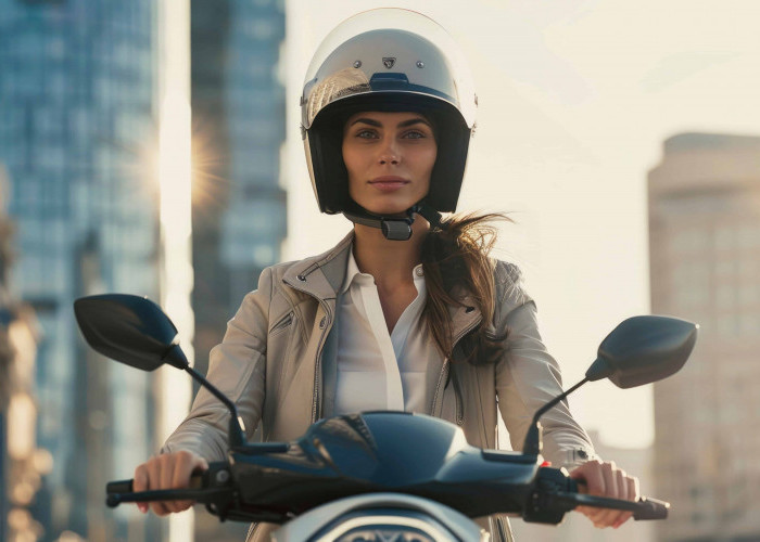 7 Rekomendasi Helm Wanita SNI, Stylish dengan Warna Kalem