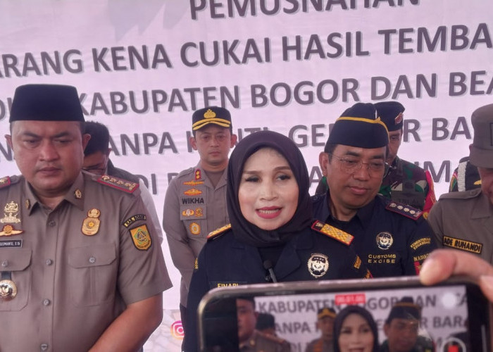 Dirjen Bea dan Cukai Jawa Barat Ungkap Bogor Jadi Tempat Pemasaran Rokok Ilegal