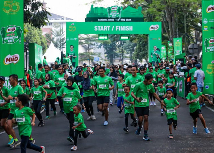 Rayakan HUT Ke-50, Nestlé MILO Ajak Ribuan Warga Ikuti Road to MILO ACTIV Indonesia Race 2024 Bandung Series