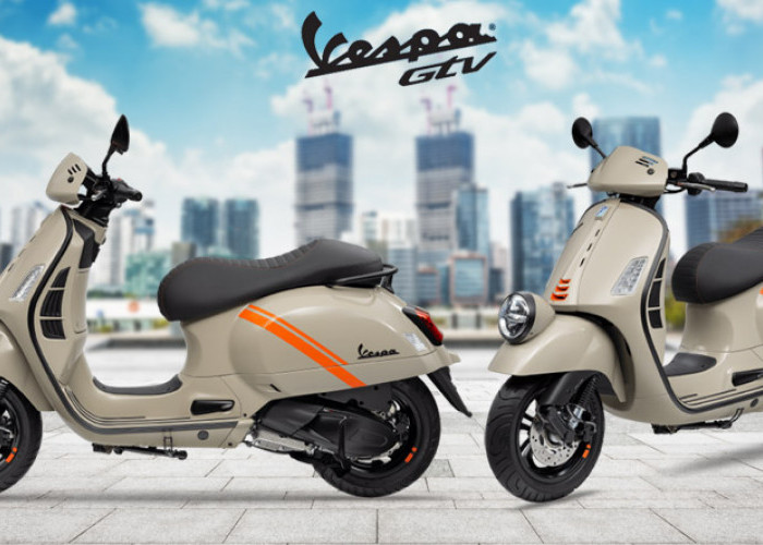 Review Vespa GTV 300 Skuter Sultan dengan Harga Fantastis, Bayak Fitur Eksklusif!