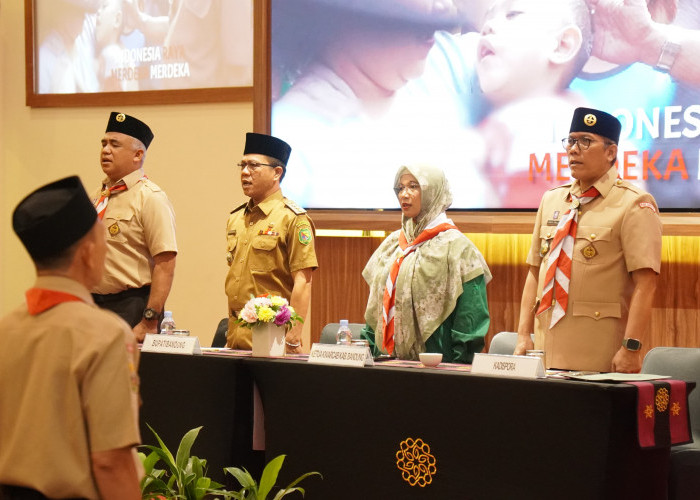 Bupati Bandung Sebut Menanamkan Nilai-nilai Positif Melalui Kegiatan Kepramukaan