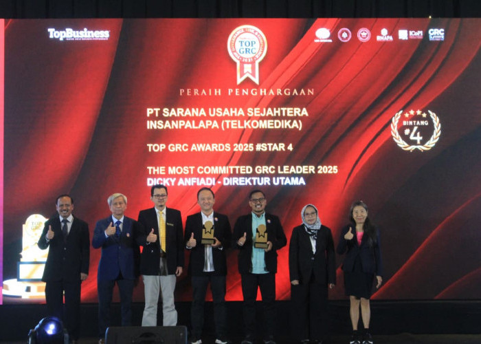 TelkoMedika Raih 2 Penghargaan TOP GRC Awards tahun 2025