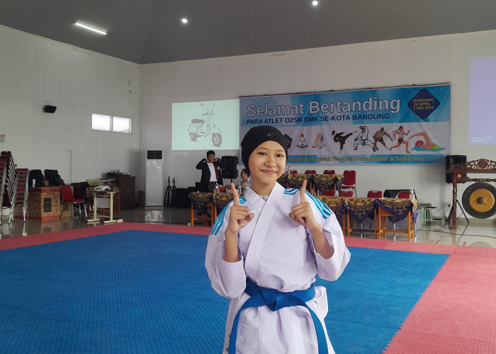 Perjalanan 'Karateka' Andini Sofya, Peraih Juara 1 O2SN SMK se-Kota Bandung