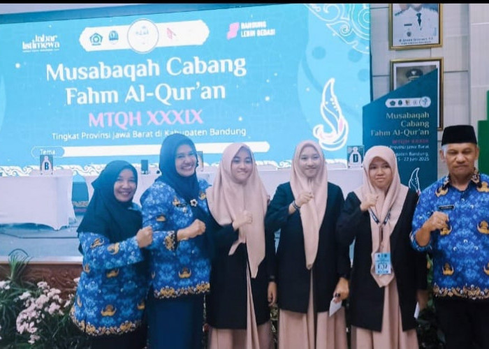 Penampilan Gemilang Tim Fahmil Quran Tambah Optimisme Kabupaten Bandung Raih Juara Umum