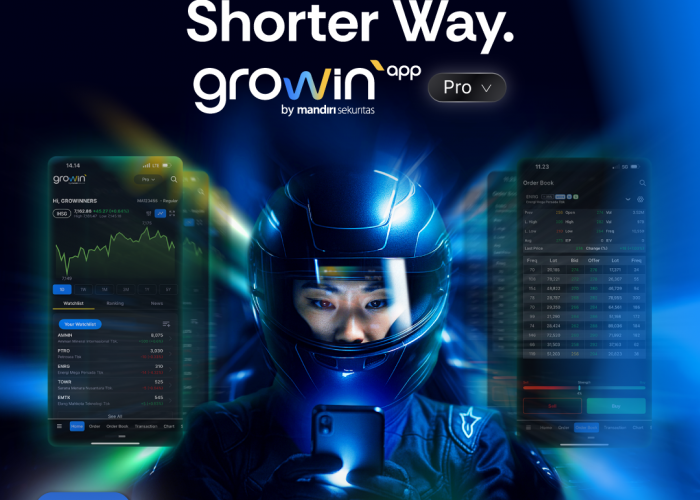 Investasi Saham Kini Lebih Andal di Growin’ App Pro View   