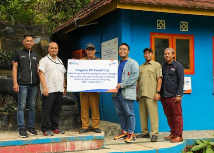 Dukung Energi Bersih BRI Peduli membangun PLTMH di Desa Jatihurip, Kecamatan Cisayong, Kabupaten Tasikmalaya