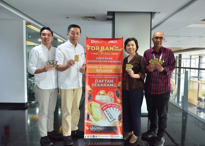 FDR Banjir Emas Hadir di Jawa Barat Utara, Beli Ban Bisa Bawa Pulang Logam Mulia