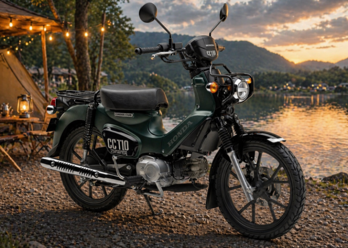 Honda Cross Cub 110 2026: Si Kecil Tangguh Bergaya Klasik Modern