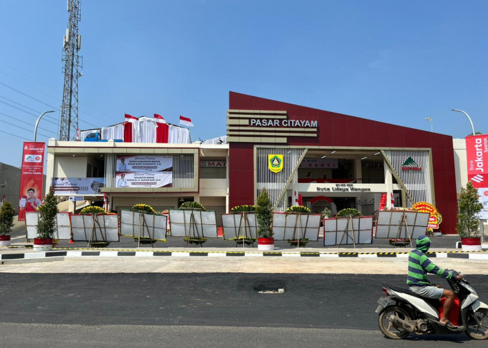 Pasar Citayam Dahulu Kumuh Disihir Jadi  Pasar Modern