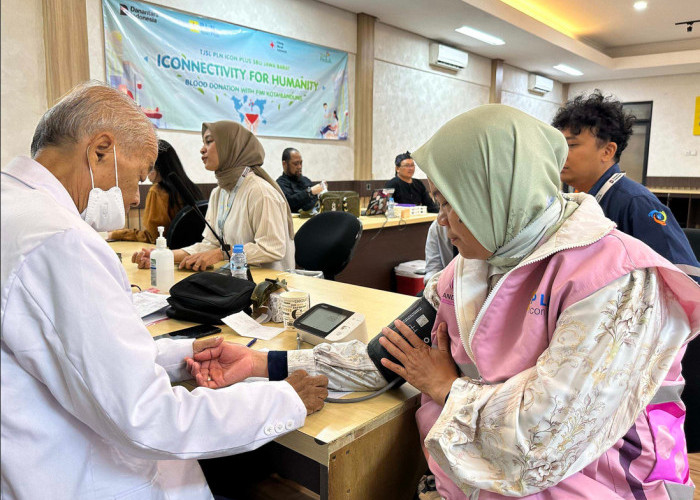 PLN icon plus Sbu regional Jawa Barat hadirkan layanan kesehatan gratis bagi masyarakat
