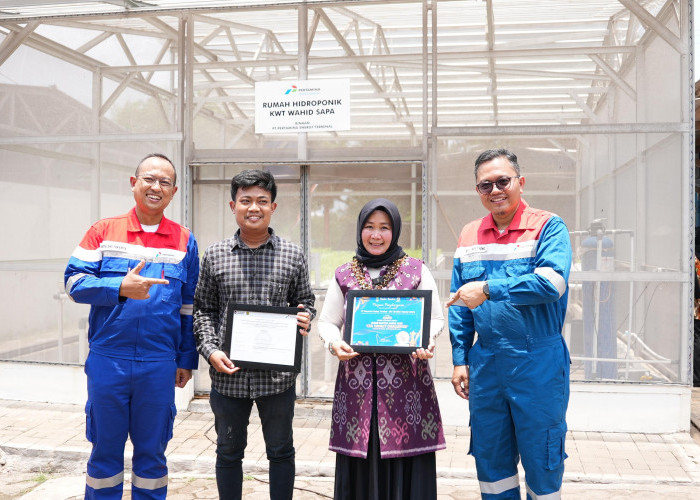 Pertamina Perkuat Ketahanan Pangan dan Energi di Desa Energi Berdikari Lebak Gede Banten