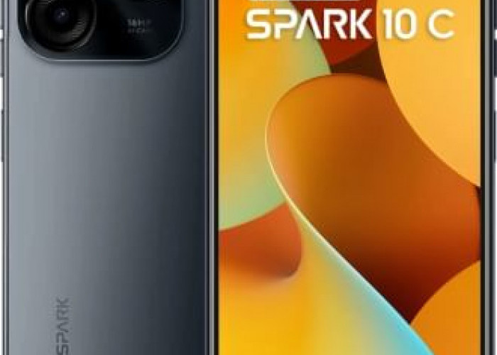 Tecno Spark 10C: HP Canggih Harga Terjangkau dengan Tampilan Mirip iPhone Boba