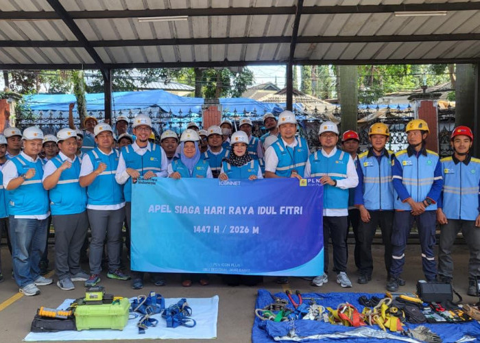 PLN Icon Plus SBU Regional Jawa Barat Gelar Apel Siaga RAFI 2026, Pastikan Keandalan Jaringan dan Keselamatan 